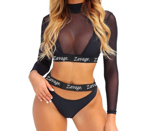 Zavage Brazilian Bikini Swimsuit - Zavage Clothing