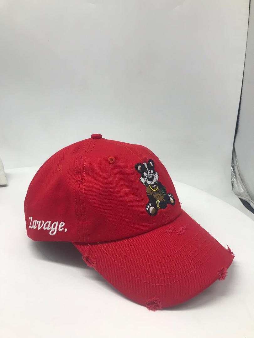 Panda distressed dad hat strap back - Zavage Clothing